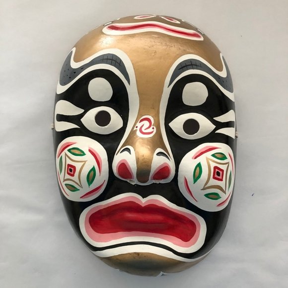 Vintage Accents Traditional Vintage Kabuki Mask From Japan Poshmark